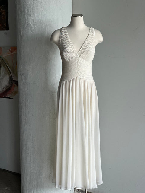 Ivory Sleeveless Breeze Dress