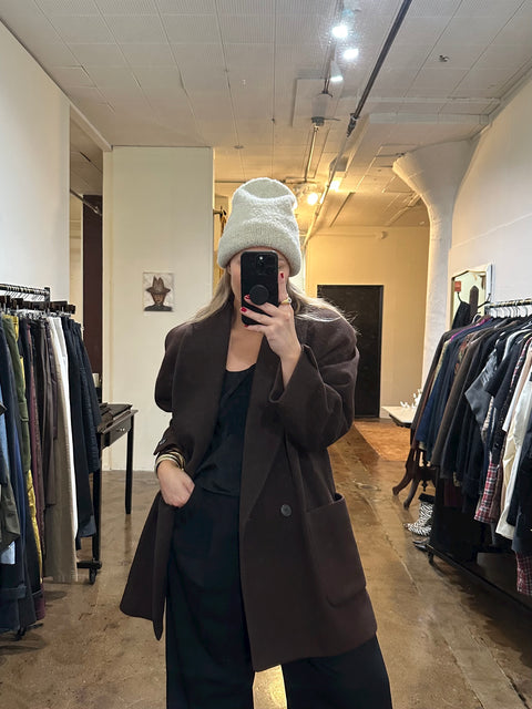 Jones New York Brown Wool Jacket