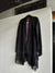 Black Silk Fringe Longsleeve Jacket