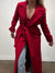 Vintage Red Overcoat