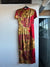 Donna Morgan Red Silk Oriental Dress
