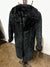 Vintage Black Suede Embroidered Jacket