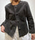 Chicos Brown Suede Leather Jacket