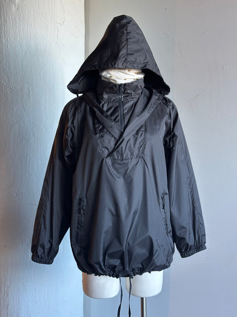 Nylon Hooded Toggle Pullover