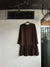 Vintage Bill Blass Brown Silk Dress