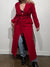 Vintage Red Overcoat