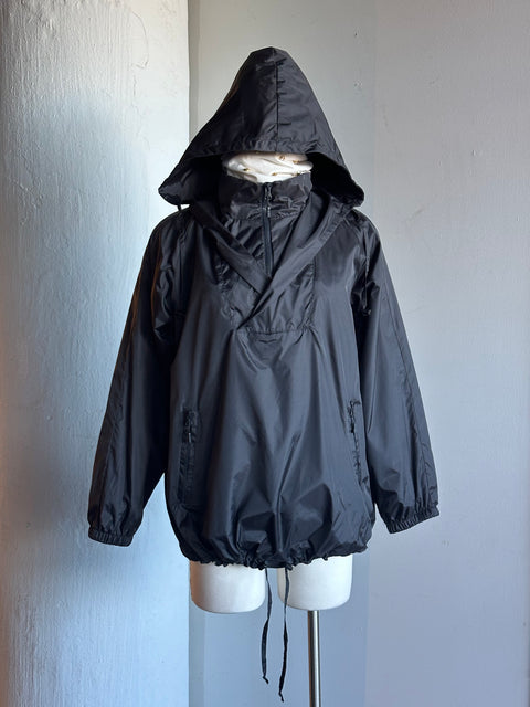 Nylon Hooded Toggle Pullover