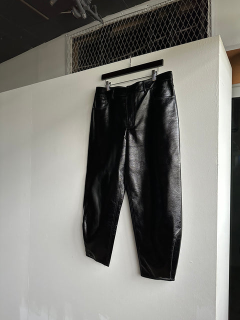 Tibi Patent Leather Brancusi Pants