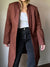 Vintage Brown Linen Jacket