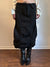 Vintage Black Cinched Skirt
