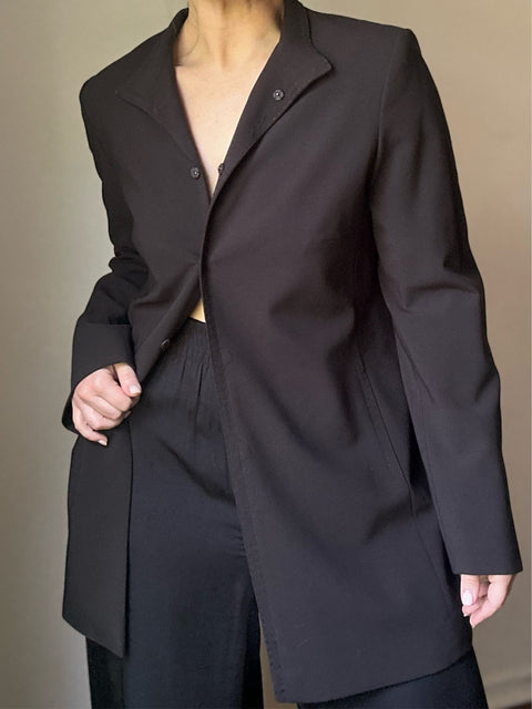 Elie Tahari Brown Tailored Jacket