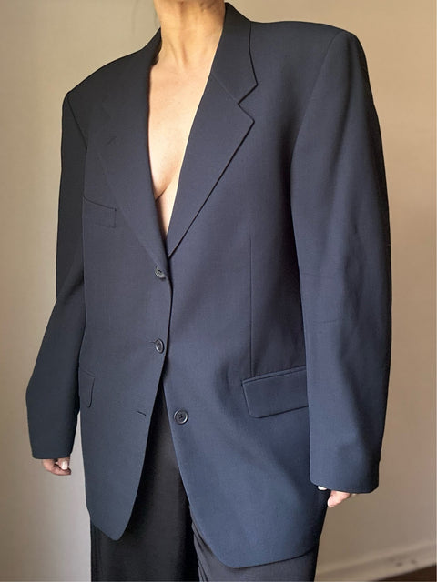 Yves Saint Laurent Navy Blazer