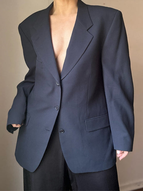 Yves Saint Laurent Navy Blazer