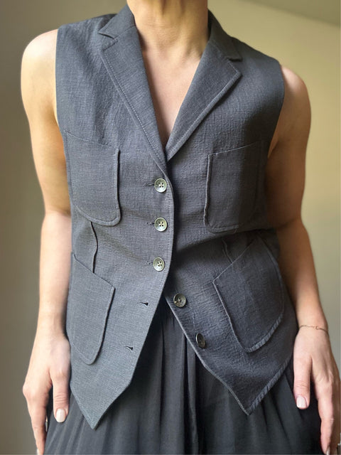 Rag and Bone Grey Vest