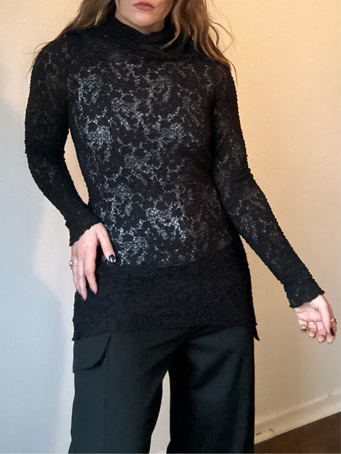 Wolford Lace Shirt Dress