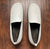 The Row White Penny Loafers