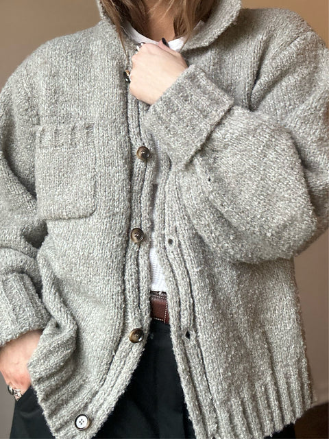 Shaggy Taupe Shacket