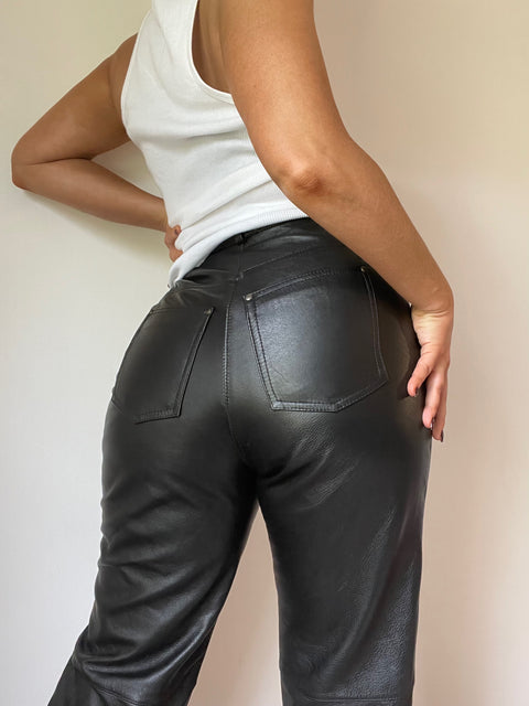 Vintage Leather Pants