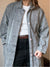 Vintage Australian Outback Collection Grey Cotton Trench