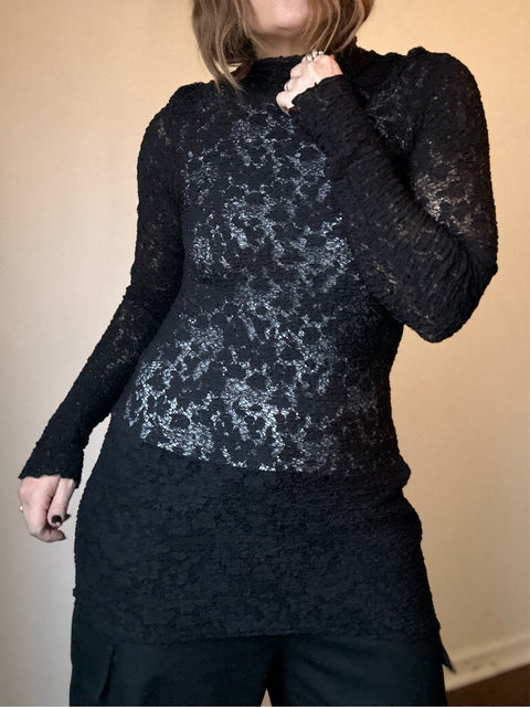 Wolford Lace Shirt Dress