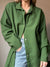 Vintage Green Overcoat