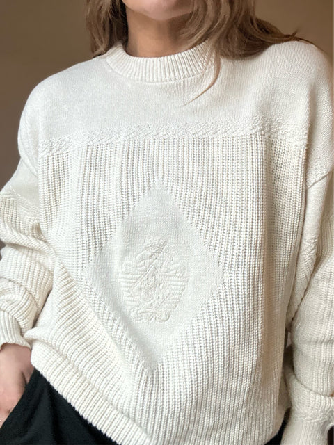 Vintage Ivory Sweater