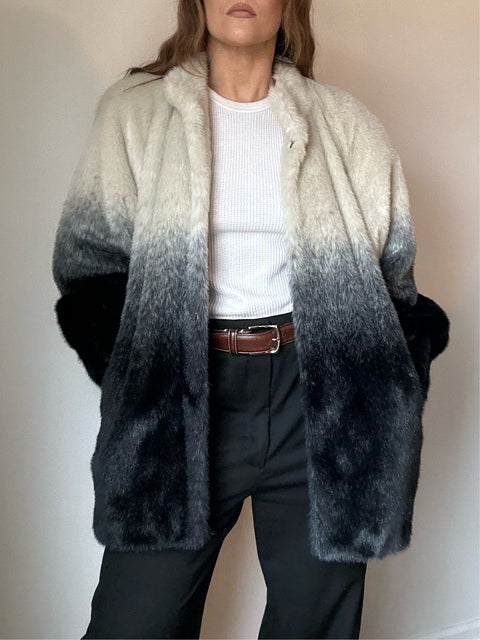 LPA Faux Fur Ombré Jacket