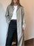 Vintage Chicos Lightweight Taupe Overcoat