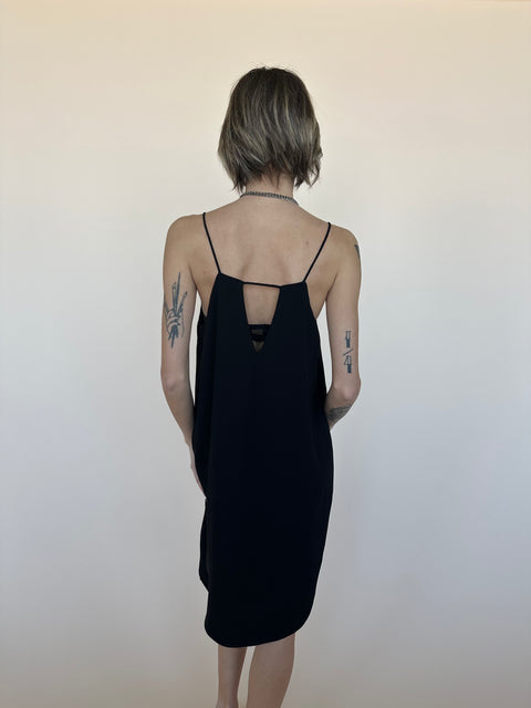 Just Female Black Slip Dress