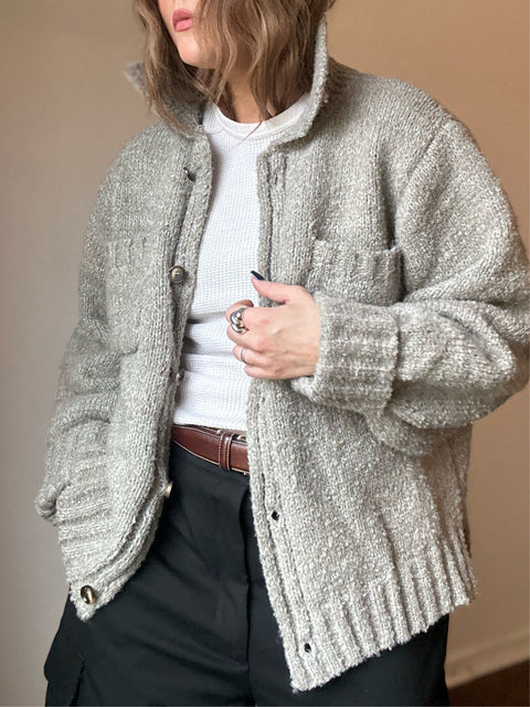 Shaggy Taupe Shacket