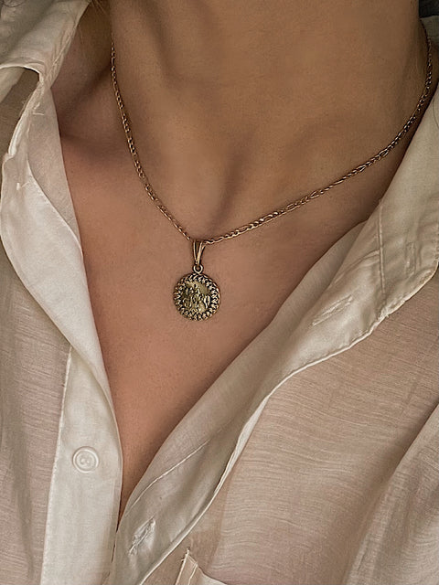 Gold Coin Necklace