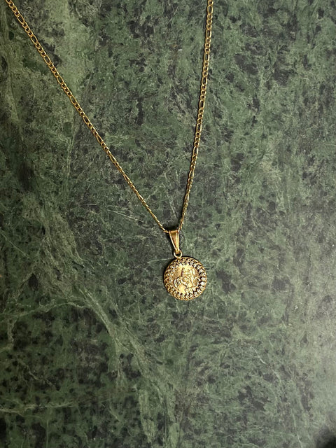 Gold Coin Necklace