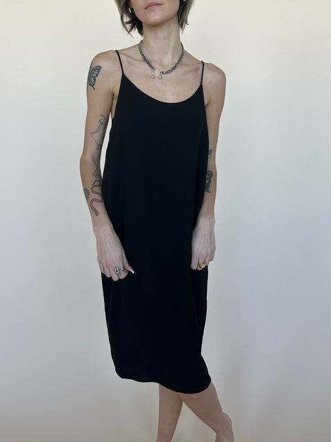 Just Female Black Slip Dress