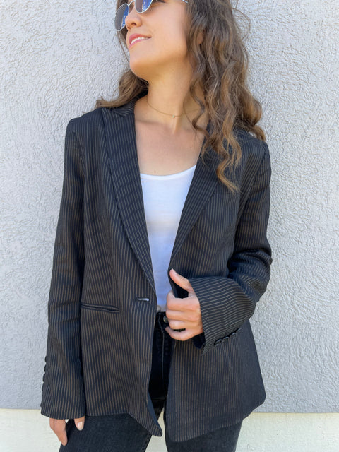 Vintage DKNY Pinstripe Blazer