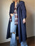 Vintage Navy Cotton Trench