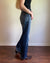 7 for all Mankind Dark Wash Low Rise Boot Cut Jeans
