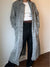 Vintage Australian Outback Collection Grey Cotton Trench