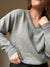 Vintage Grey Unisex Cashmere Sweater