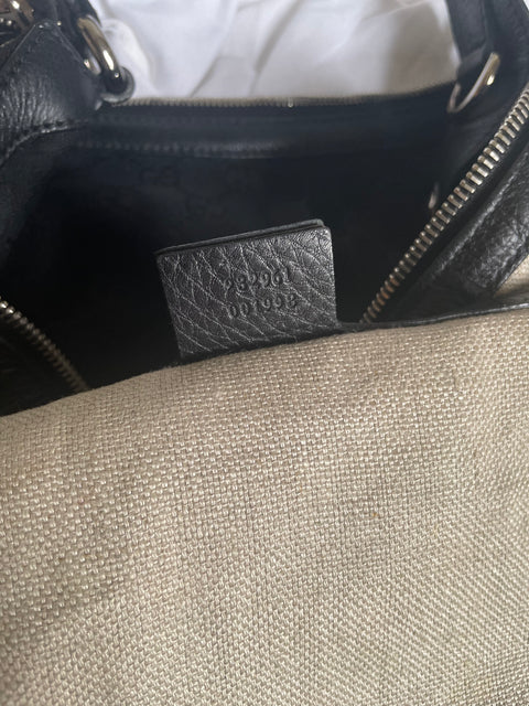 Authentic Gucci Monogram Canvas Shoulder Bag